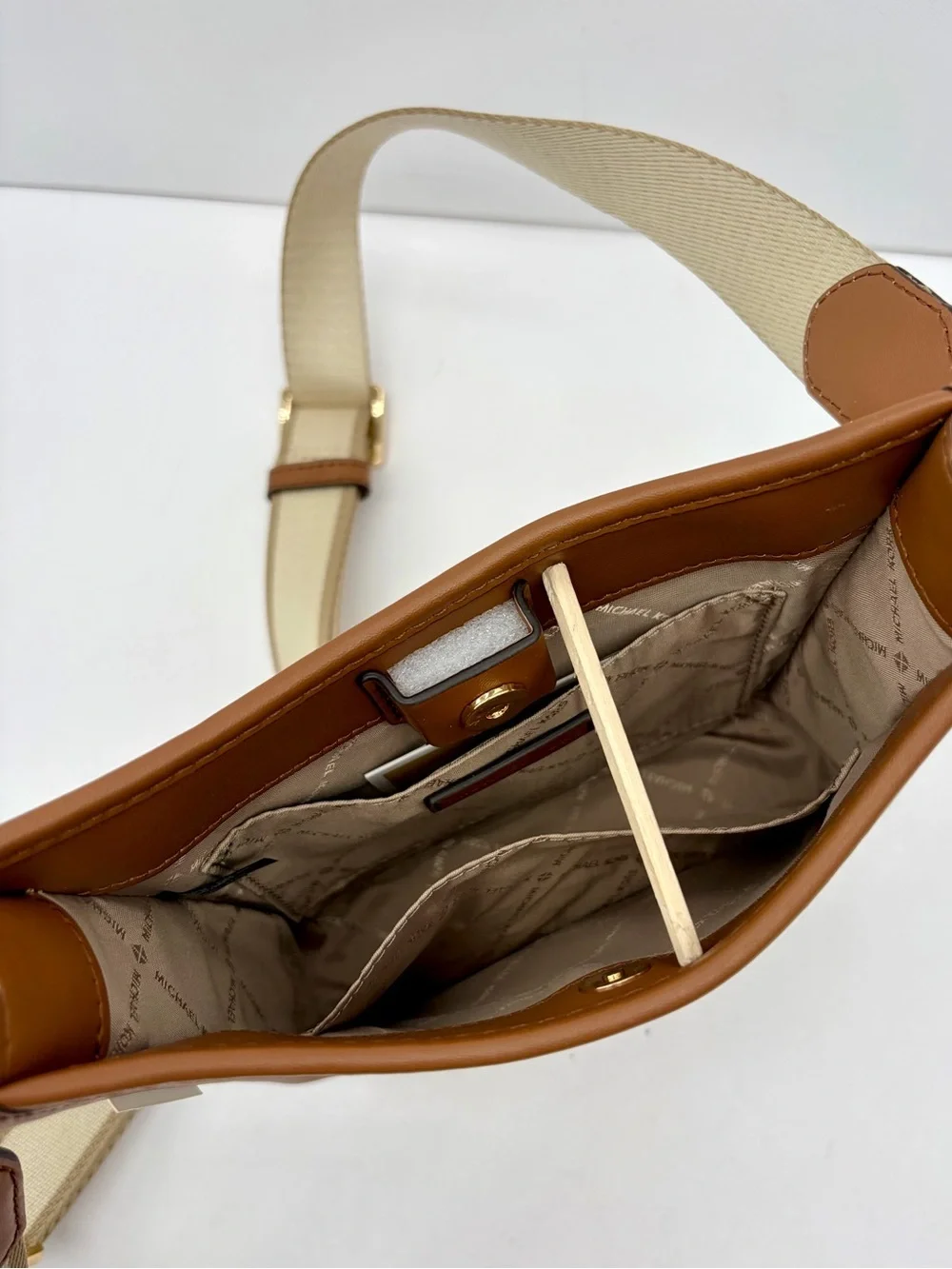 Michael Kors Briley Small Logo Messenger Crossbody Bag